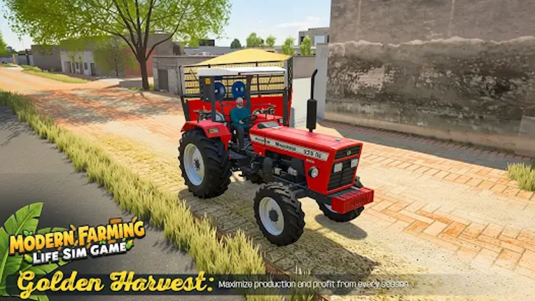 Modern Farming Life Sim Game screenshot