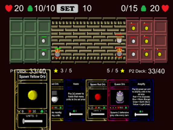 Orbs Card Game screenshot
