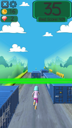 Ragster - Reverse Runner Game screenshot