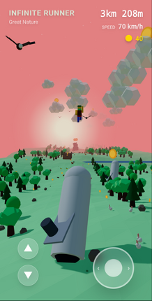 Infinite Runner: Great Nature Image