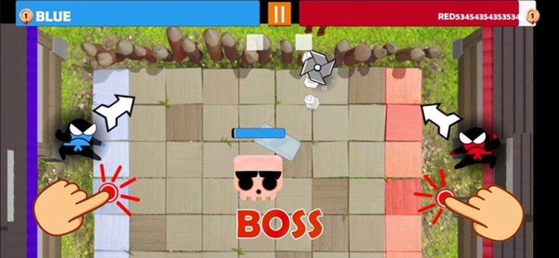 Jumping Ninja Party 2 Player screenshot