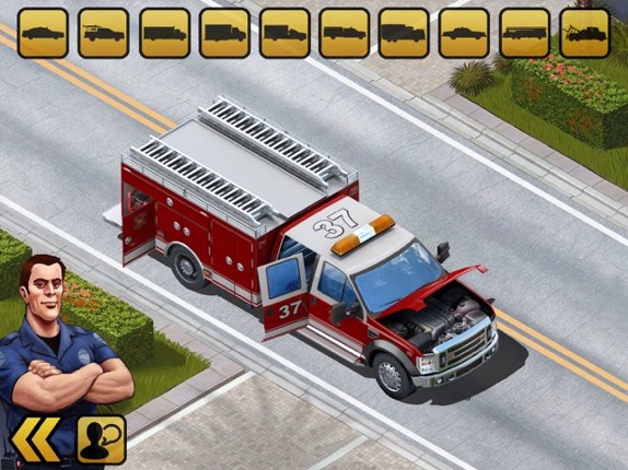 Kids Vehicles: Emergency screenshot