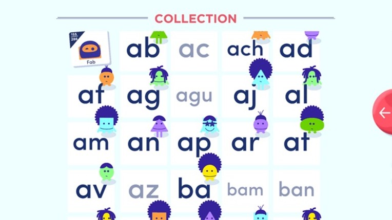 Montessori French Syllables - learn to read French words in a fun lab setting screenshot