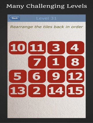 Number Tile: The Slide Puzzle screenshot