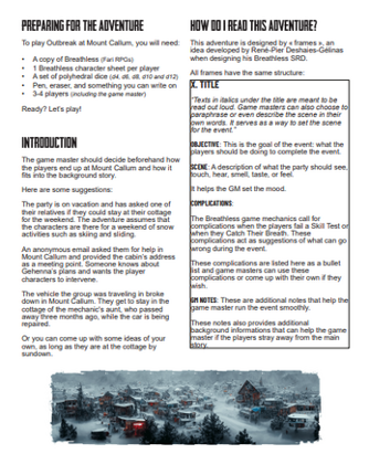 Outbreak at Mount Callum Image