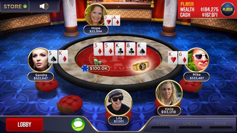 Poker Fortunes screenshot