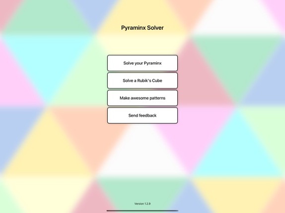 Pyraminx Solver screenshot