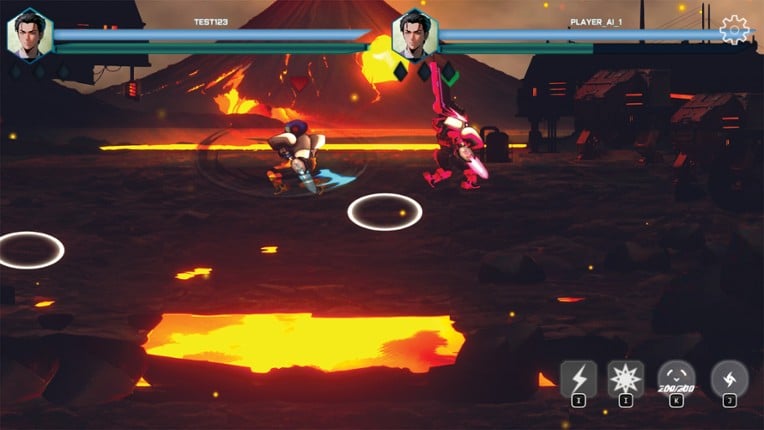 Simple Arena Robots screenshot