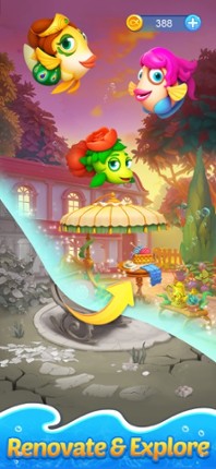 Solitaire Klondike Fish screenshot