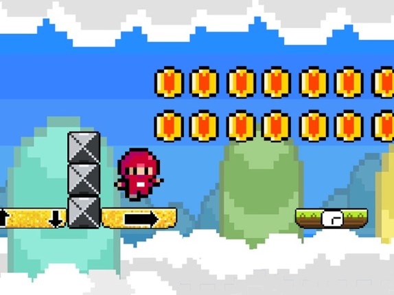 Super 8bit Man Ninja bros for free simulator games screenshot