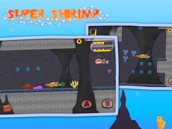 Super Shrimp: Ocean Platformer Image