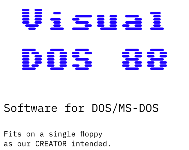 Games like Visual DOS '88