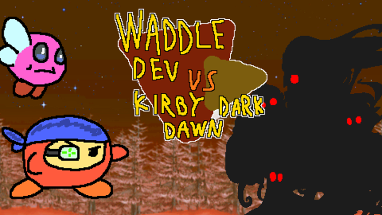 Waddle Dev VS Kirby Dark Dawn Image