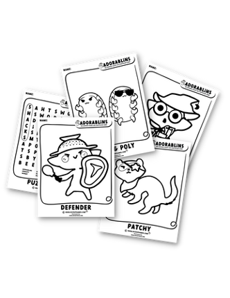 Adorablins Activity Book Image