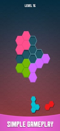 BlockHexa Puzzle Mania screenshot