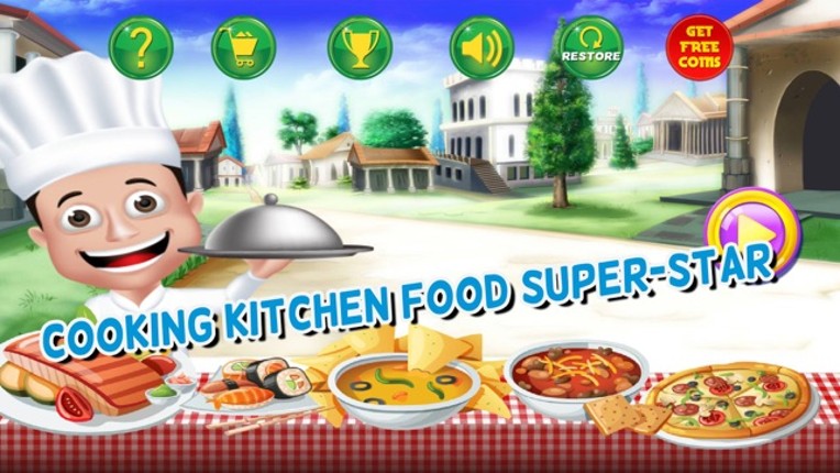 Cooking Kitchen Food Super-Star - master chef restaurant carnival fever games Image