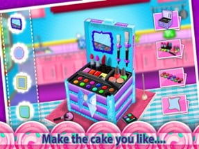 Cosmetic Box Cake Game! Make Edible Beauty Box Image