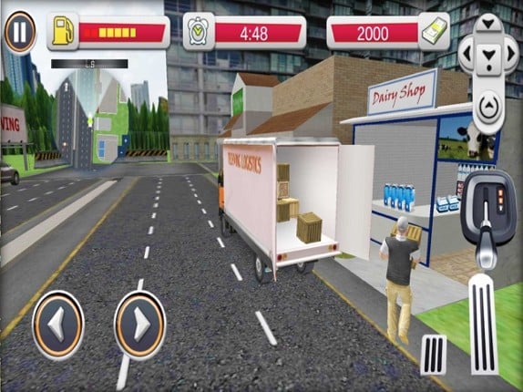 Drive Thru Supermarket 3D - Cargo Delivery Truck screenshot