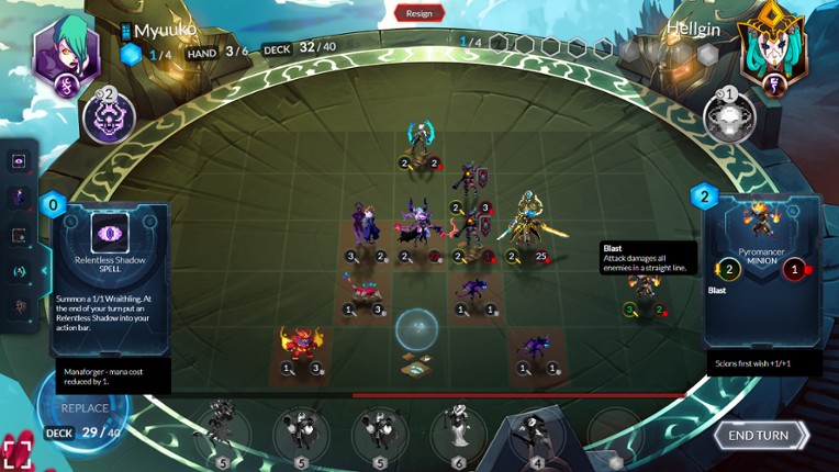 Duelyst GG screenshot