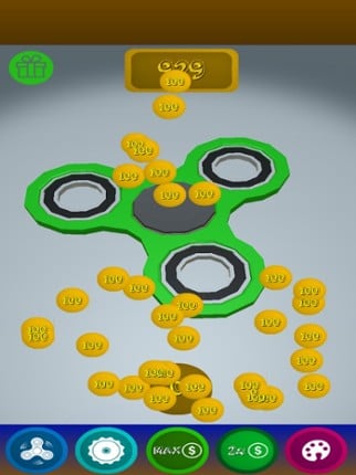 Fidget Spinner Simulation screenshot