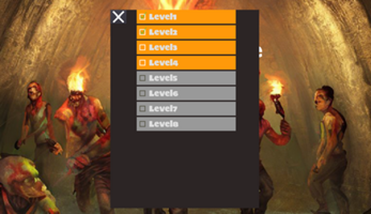 Fire and zombie Image