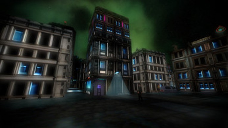 Future City (neon tech noir) Image