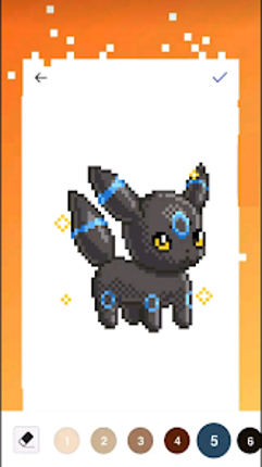 Pokepix Color By Number Image