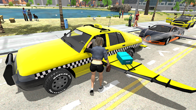 Flying Car Transport Simulator screenshot