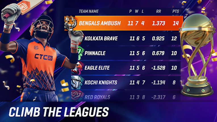 Cricket Team Coach 25 screenshot