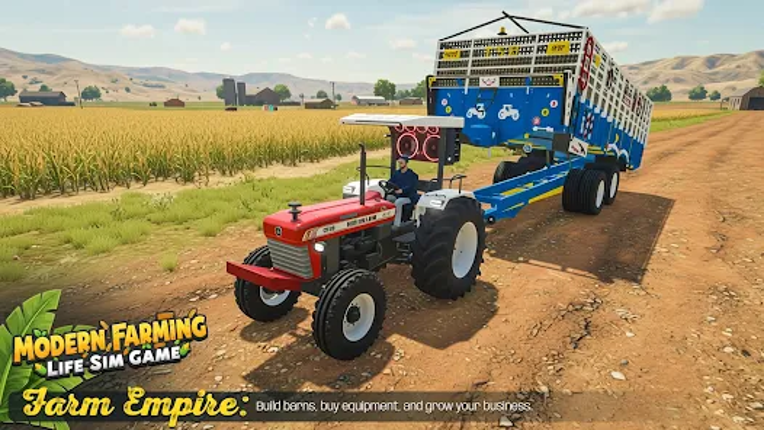 Modern Farming Life Sim Game Image