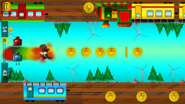 Subway Runner 2D screenshot