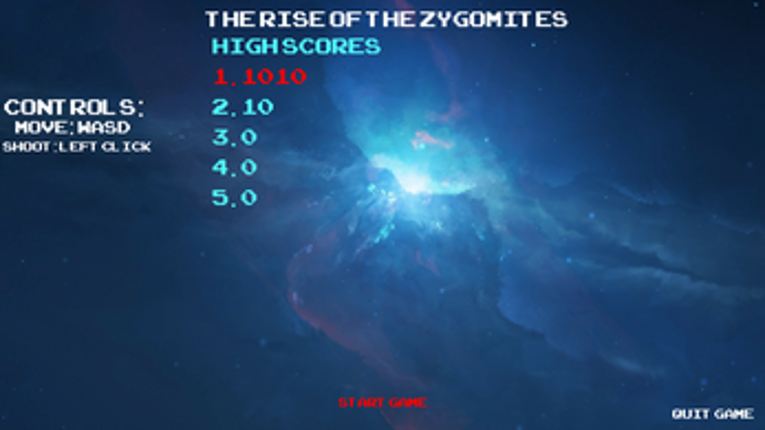 The rise of the Zygomites screenshot