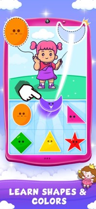 Girls Princess Phone Toy Games screenshot