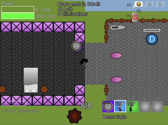 GRIDROYALE Battle Royale screenshot