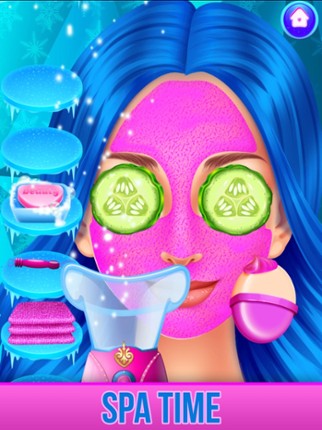 Ice Princess Face Paint Salon Image