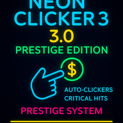 Neon Clicker 3.0 – Prestige HTML5 Template (Rebrand & Resell) Image