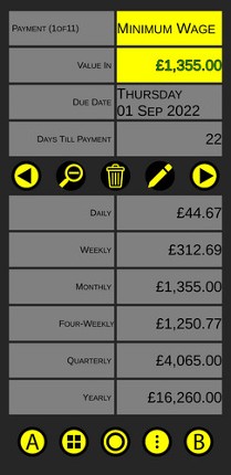 Payment Projector screenshot