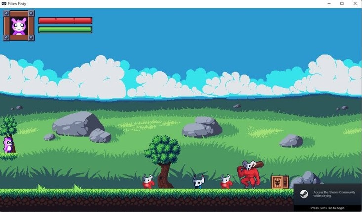 Pillow Pinky screenshot