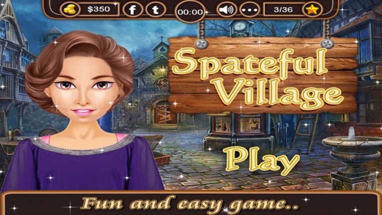 Spateful Village - Free Hidden Objects game for kids and adults screenshot