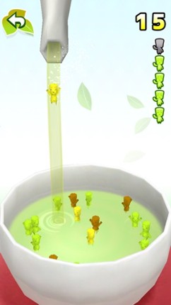 Tea cup boys - Free Cute Catch Game - screenshot