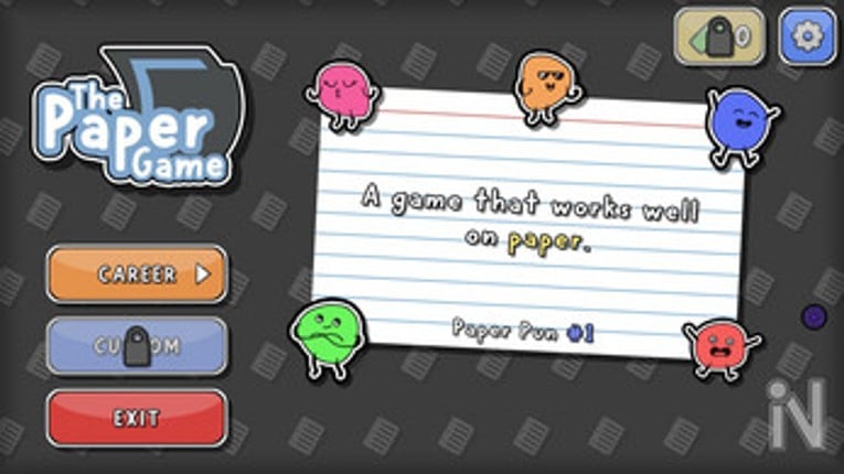 The Paper Game screenshot