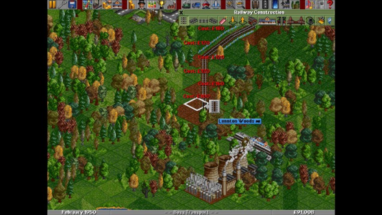 Transport Tycoon Deluxe screenshot
