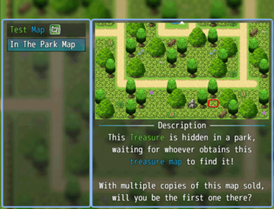 [CGMZ][Beta] Treasure Maps for RPG Maker MZ Image