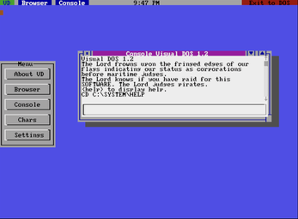 Visual DOS '88 Image