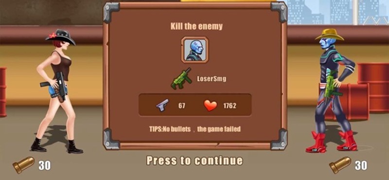 Western Cowboy Gun Fight screenshot