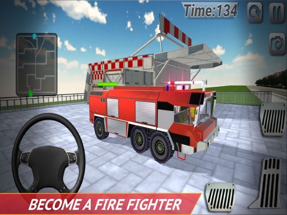 911 Airplane Emergency Rescue Sim 3d screenshot
