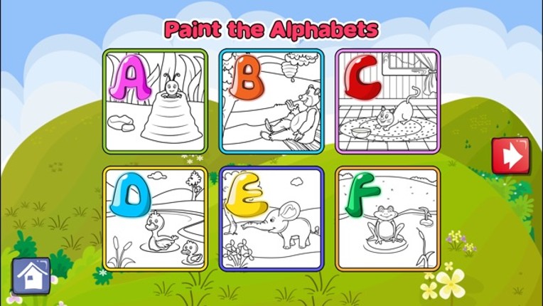 ABC 123 Kids Coloring Book - Alphabet &amp; Numbers screenshot