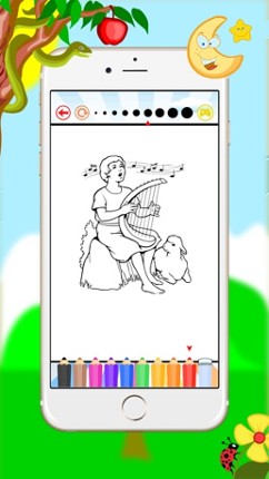 Bible Christ Coloring Book - Drawing and Paint For Kids screenshot
