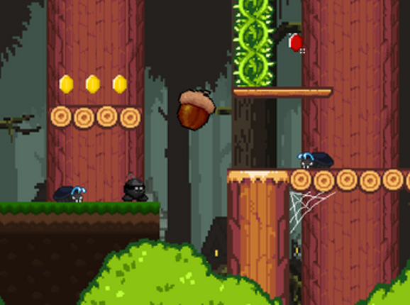 Bomby Run - Level 8, Treetops Forest v1.0 Image