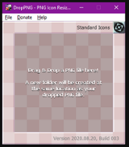 DropPNG - PNG Icon Resizer Image